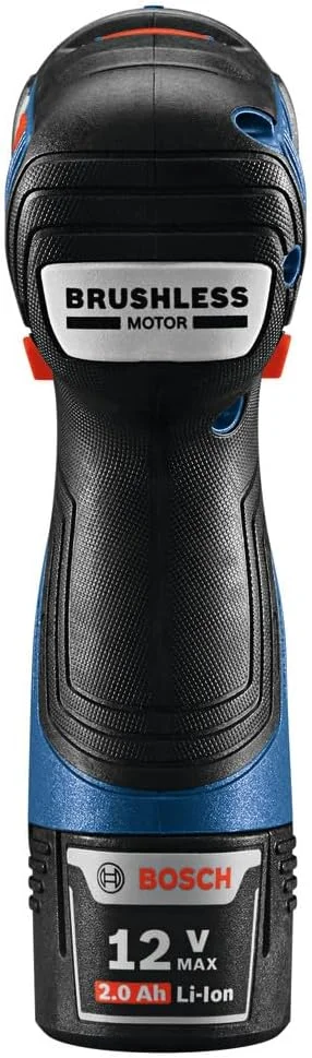 پیچ گوشتی شارژی بوش GSR12V-300HXN 12V Max براشلس 1/4 اینچ دو سرعته (فقط ابزار)