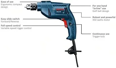 Bosch Gbm 1000 Rotary Drill 350