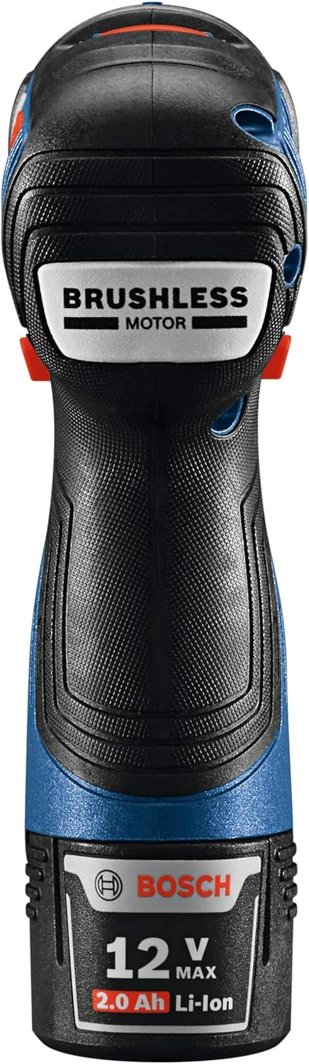 پیچ گوشتی شارژی بوش GSR12V-300HXN 12V Max براشلس 1/4 اینچ دو سرعته (فقط ابزار)