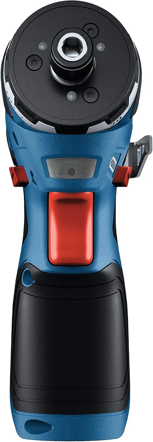 پیچ گوشتی شارژی بوش GSR12V-300HXN 12V Max براشلس 1/4 اینچ دو سرعته (فقط ابزار)