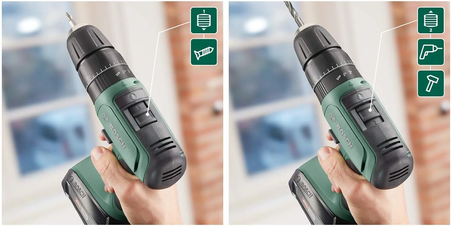 دریل چکشی شارژی بوش مدل Universalimpact 18 06039C8171 به همراه دو عدد باتری لیتیوم-یون 18 ولت دریل چکشی شارژی بوش مدل Universalimpact 18 06039C8171 به همراه دو عدد باتری لیتیوم-یون 18 ولت