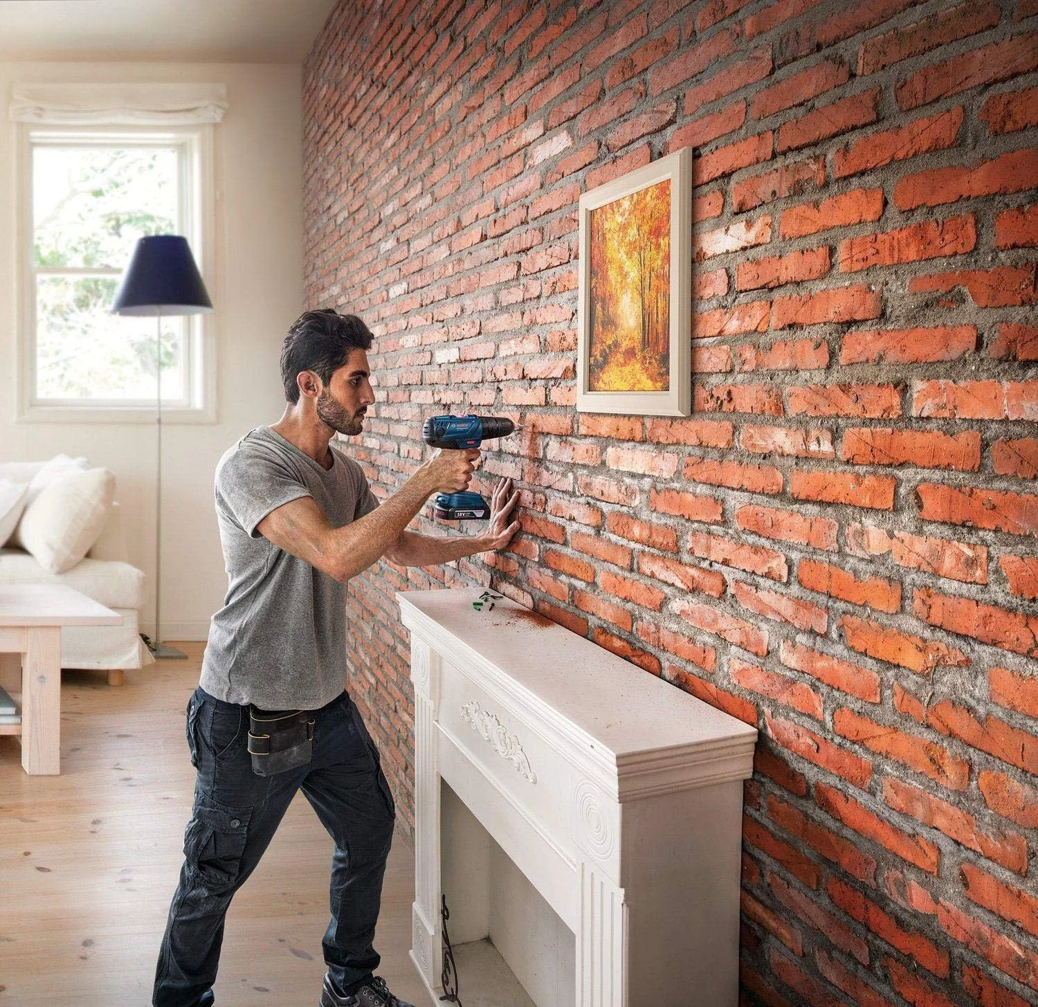 دریل پیچ گوشتی شارژی 18 ولت بوش مدل Gsb 180-Li Professional