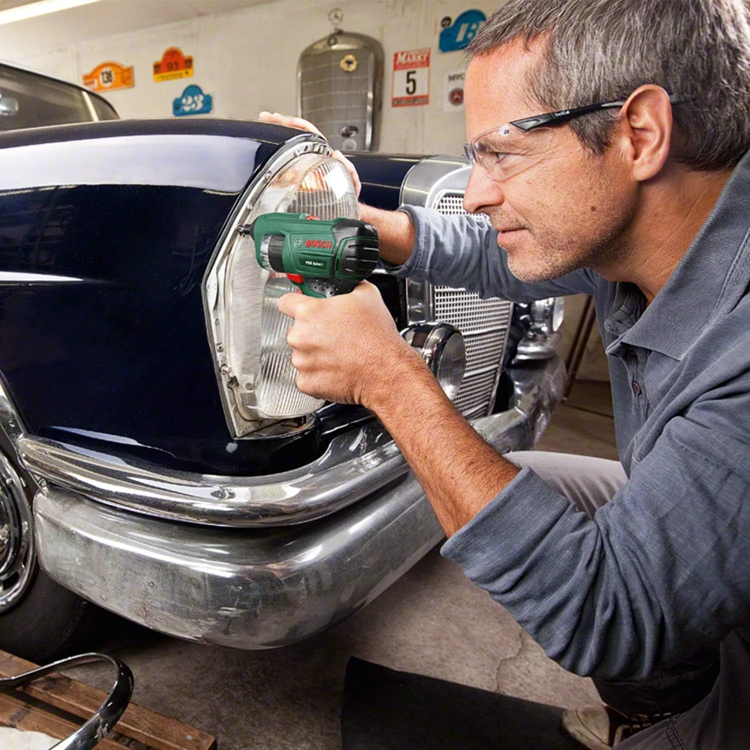 پیچ گوشتی شارژی 3.6 ولت لیتیوم-یون بوش مدل Psr Select با باتری لیتیوم-یون 3.6 ولت یکپارچه