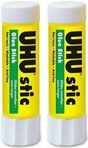 چسب ماتیکی دائمی و شفاف Hit Picks UHU 99655، 40 گرم (بسته 2 عددی)