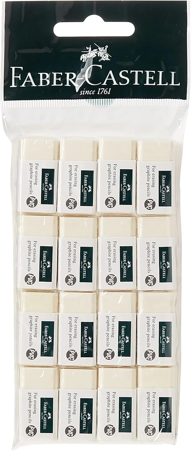 چسب ماتیکی بدون حلال اوهو 8.2 گرمی 3 عددی، شفاف، چسب ماتیکی اثبات شده - به طور قوی، سریع و دائمی می چسباند، بدون حلال، 041275 و پاک کن بدون پی وی سی کوچک بسته پلی اتیلن 16 عددی