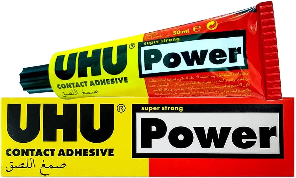 چسب تیوپی قدرتمند UHU، 42 گرم، 50 میلی لیتر