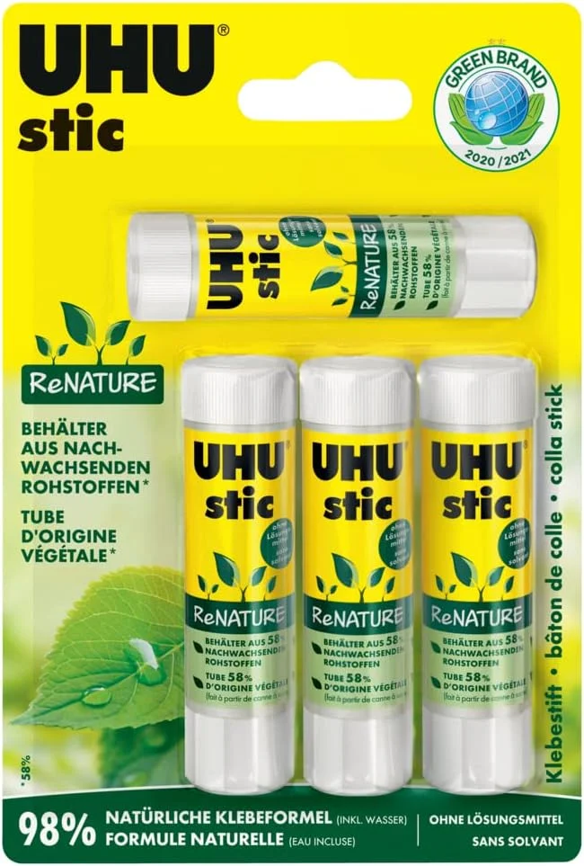 چسب ماتیکی UHU مدل ReNature
