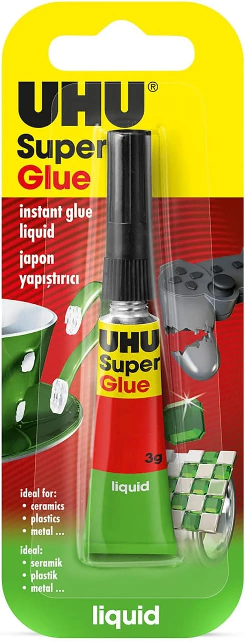 چسب قطره ای مایع اوهو 3 گرمی، 2 عدد + چسب قطره ای ژله ای اوهو 2 گرمی، 2 عدد بسته ویژه، 3 گرم X 2 + 2 گرم X 2، چسب قطره ای فوق العاده سریع و قوی، شفاف (بسته 3 عددی)