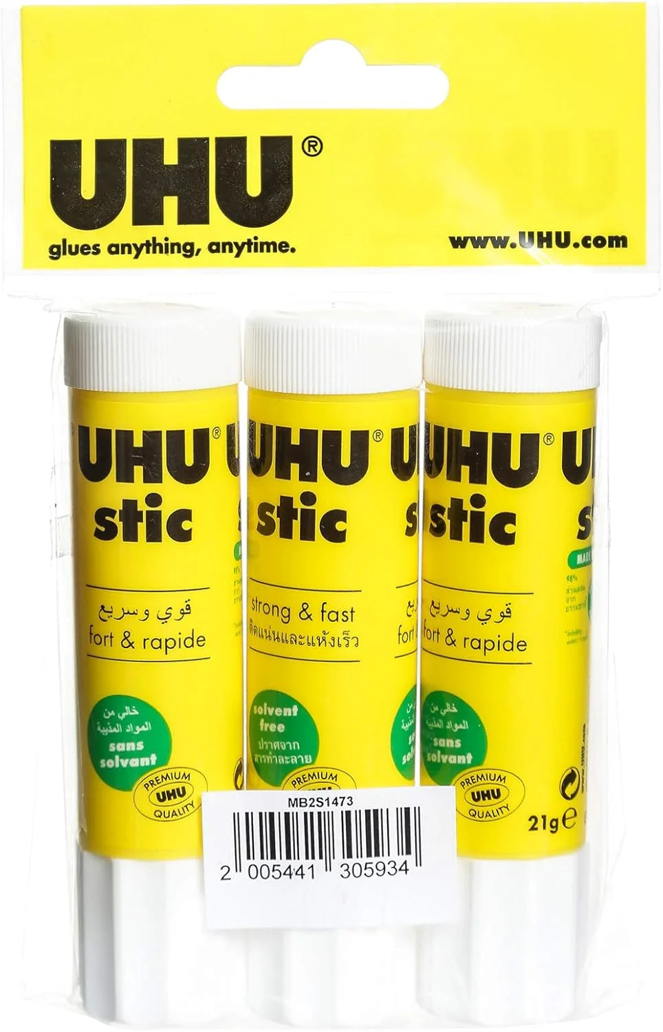 چسب ماتیکی UHU - 3 عدد
