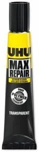 چسب تعمیراتی فوق العاده قوی و جهانی UHU 45820 Max Repair Extreme برای تقریباً تمام تعمیرات داخلی و خارجی، شفاف، 20 گرم چسب تعمیراتی فوق العاده قوی و جهانی UHU 45820 Max Repair Extreme برای تقریباً تمام تعمیرات داخلی و خارجی، شفاف، 20 گرم