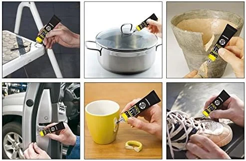 چسب تعمیراتی فوق العاده قوی و جهانی UHU 45820 Max Repair Extreme برای تقریباً تمام تعمیرات داخلی و خارجی، شفاف، 20 گرم چسب تعمیراتی فوق العاده قوی و جهانی UHU 45820 Max Repair Extreme برای تقریباً تمام تعمیرات داخلی و خارجی، شفاف، 20 گرم