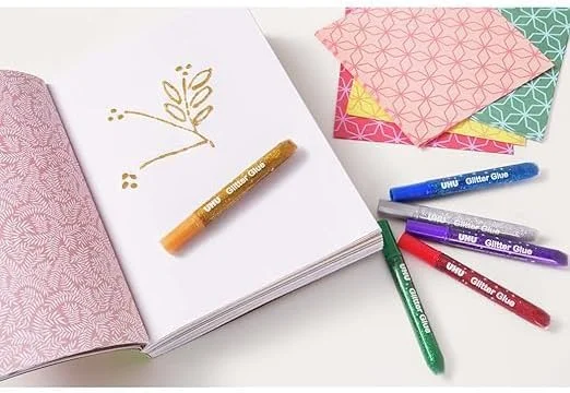 چسب اکلیلی اورجینال اوهو، 6 رنگ X 10 میلی لیتر، جلوه های اکلیلی درخشان برای کاردستی، اسلایم، تزئینات و طراحی خلاقانه، ایمن - تست شده از نظر پوستی، قلم نرم با نوک دقیق چسب اکلیلی اورجینال اوهو، 6 رنگ X 10 میلی لیتر، جلوه های اکلیلی درخشان برای کاردستی، اسلایم، تزئینات و طراحی خلاقانه، ایمن - تست شده از نظر پوستی، قلم نرم با نوک دقیق