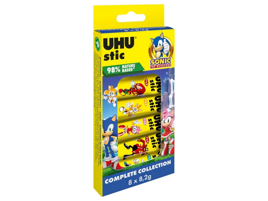 چسب ماتیکی UHU stic BTS 2025 Sonic، بسته 8 عددی، 8.2 گرمی