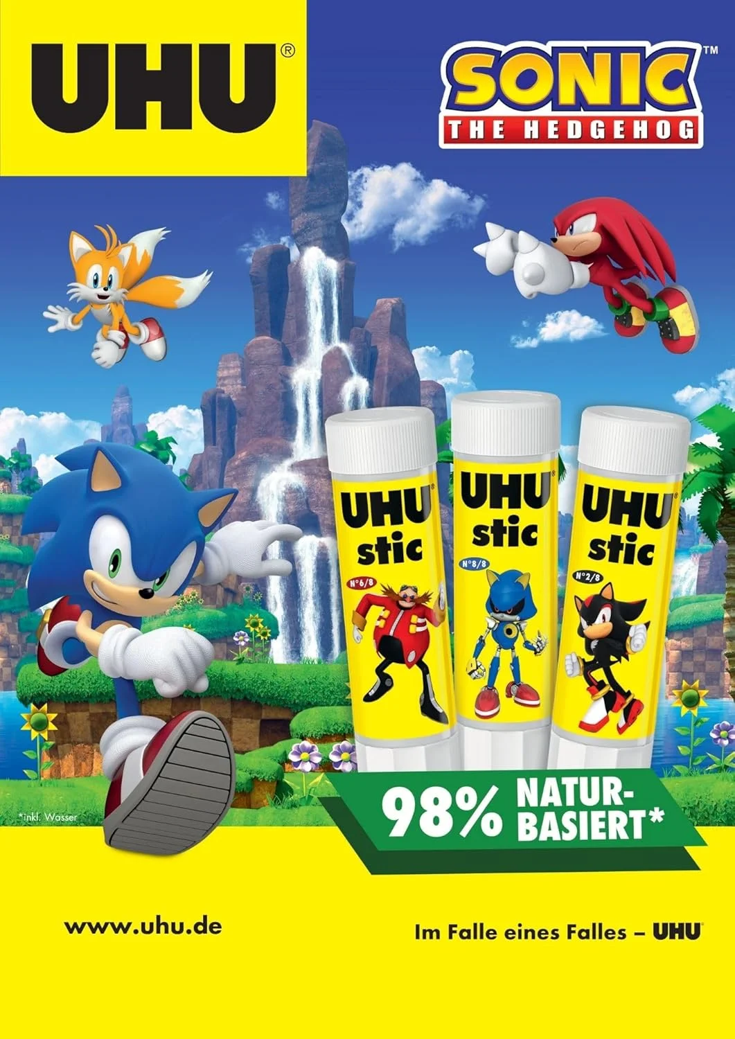 چسب ماتیکی UHU stic BTS 2025 Sonic، بسته 8 عددی، 8.2 گرمی