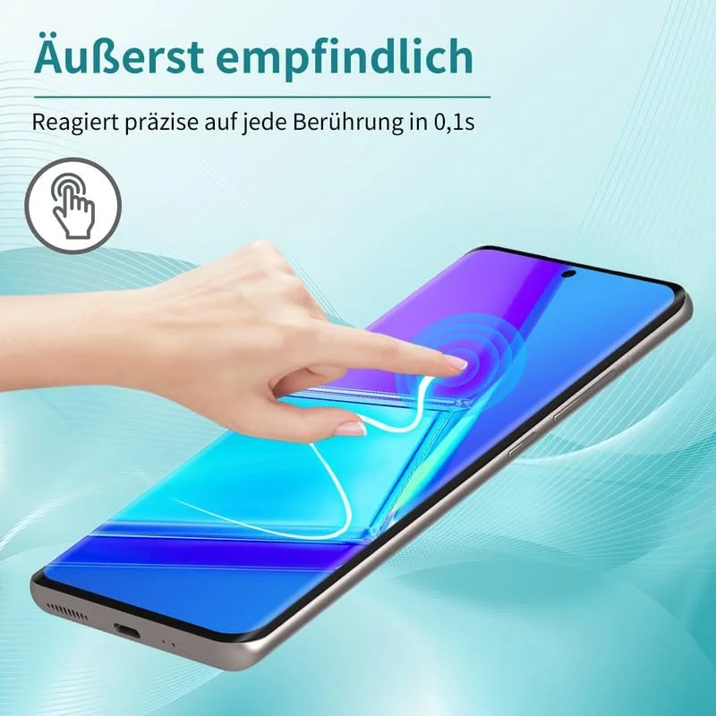 بسته 2 عددی محافظ صفحه نمایش گوشی شیائومی 12، محافظ صفحه نمایش شیشه ای TPU نرم، فیلم ضد خش و ضد شکستگی، محافظ صفحه نمایش شیائومی 12X، شیشه محافظ لمسی حساس و بدون حباب شیائومی 12/12X/12S