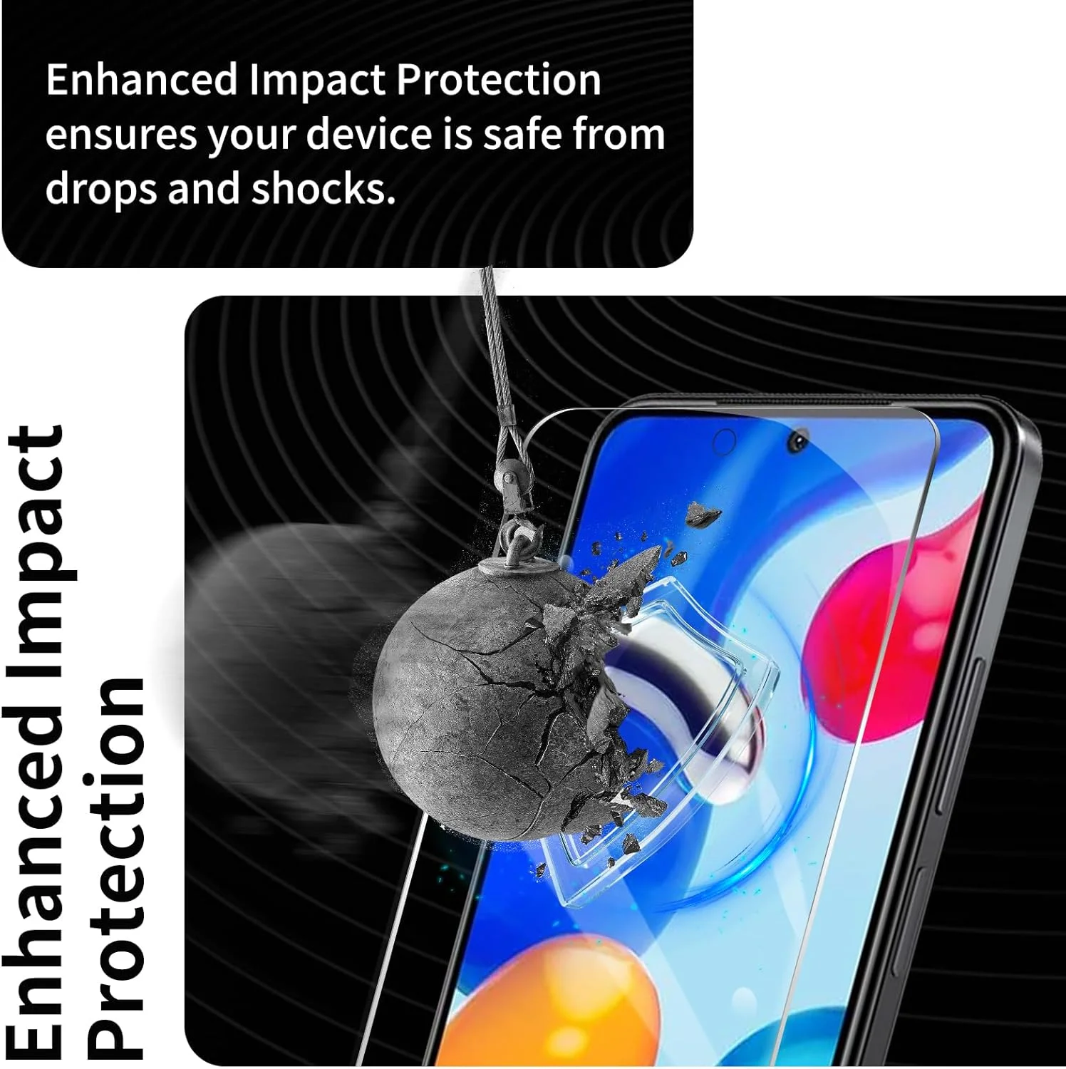 2 عدد محافظ صفحه نمایش برای شیائومی ردمی نوت 11s 4G + 2 عدد محافظ لنز دوربین، شیشه حرارت دیده با سختی 9H، مقاوم در برابر خش، نصب آسان، بدون حباب، بدون گرد و غبار، محافظت در برابر ضربه