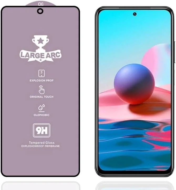 محافظ صفحه نمایش شیشه ای تمپرد شیائومی Redmi A3 4G مدل SHIHUI، ضخامت 0.4 میلی متر، آلومینیوم بالا، قوس بزرگ (رنگ 8)