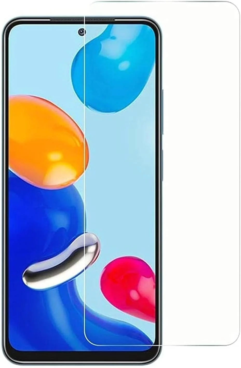 محافظ صفحه نمایش شیشه ای تمپرد Muzz شیائومی Redmi Note 11 / Redmi Note 11S ضد خش 9H HD فیلم محافظ گوشی برای Redmi Note 11/Redmi Note 11S