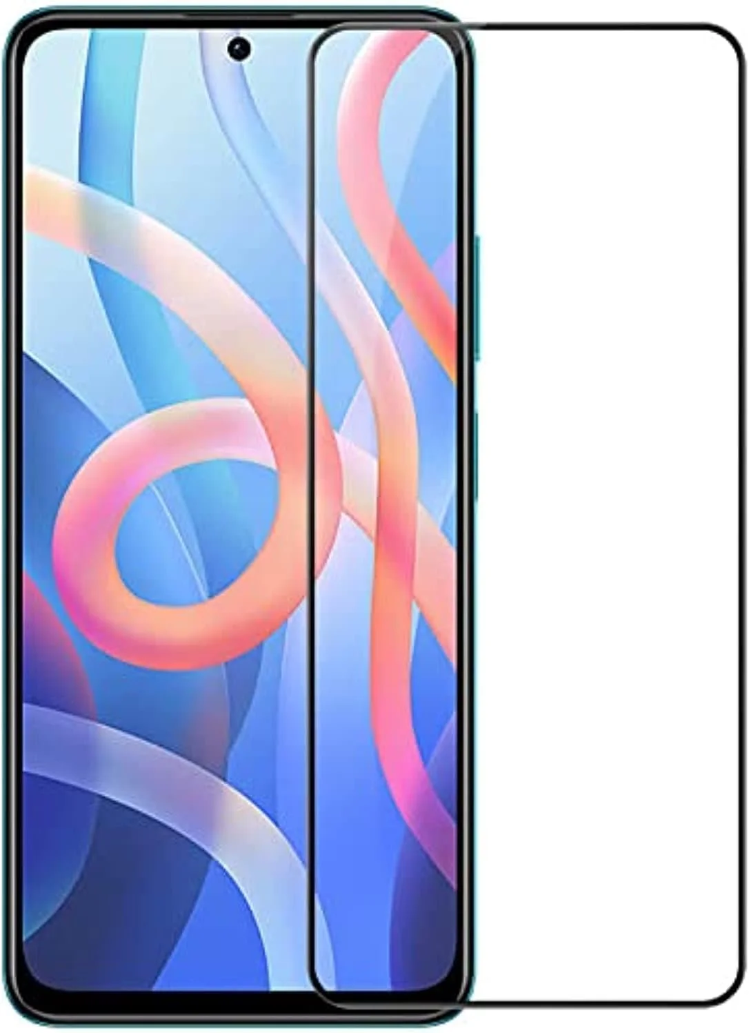 محافظ صفحه نمایش شیشه ای تمپرد فول چسب لبه به لبه نصب آسان EMODIL شیائومی Redmi Note 11 5G / 11T 5G / Poco X3 GT/Poco M4 Pro 5G