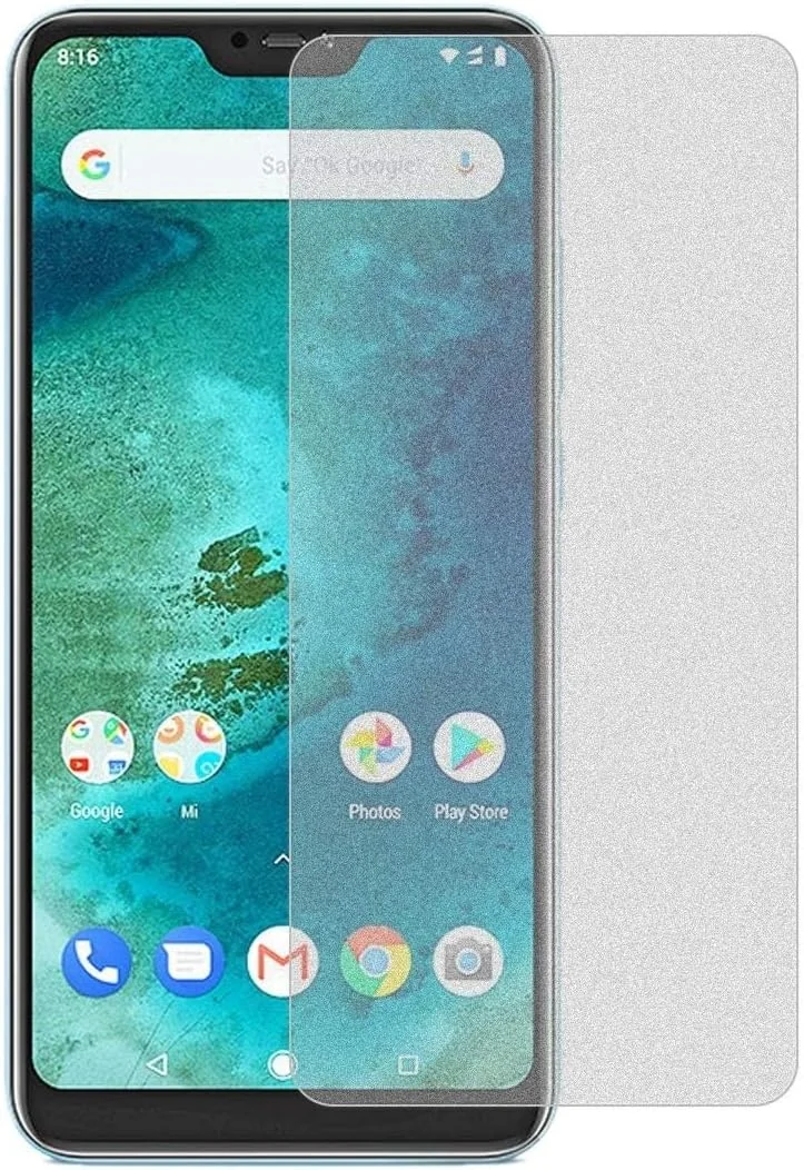 محافظ صفحه نمایش 10 عددی مات غیر کامل شیشه ای برای لوازم جانبی تلفن های همراه شیائومی ردمی 6 پرو