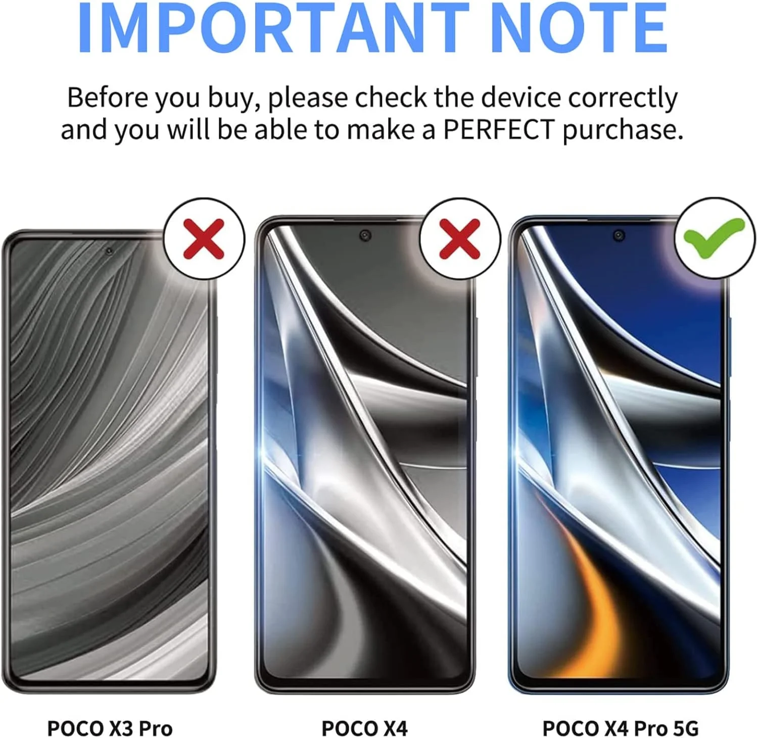 محافظ صفحه شیشه ای AWH برای شیائومی پوکو X4pro، سختی 9H، ضد خش، شیشه حرارت دیده بدون حباب، جایگزین صفحه نمایش 6.67 اینچی 2022 (مخصوص پوکو X4pro)