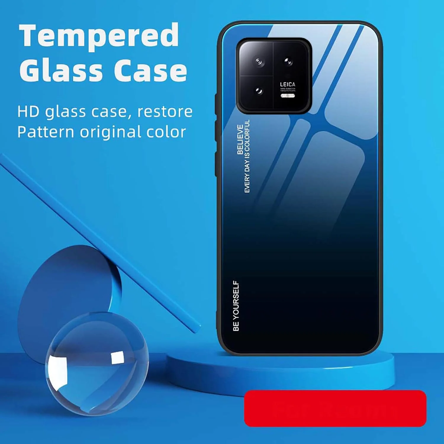 قاب محافظ WBWONE برای گوشی شیائومی Mi 13T 5G / 13T Pro 5G، کاور پشتی باریک با رنگ градиент از جنس شیشه حرارت دیده 9H، بامپر سیلیکونی TPU محافظ قاب محافظ WBWONE برای گوشی شیائومی Mi 13T 5G / 13T Pro 5G، کاور پشتی باریک با رنگ градиент از جنس شیشه حرارت دیده 9H، بامپر سیلیکونی TPU محافظ