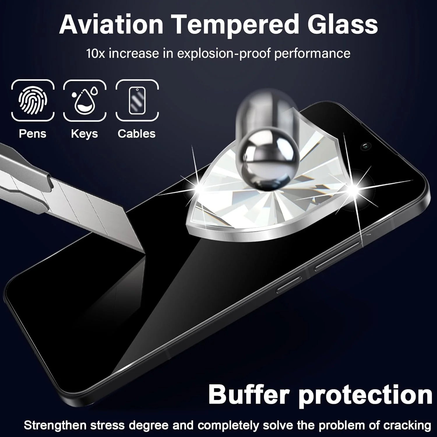 محافظ صفحه نمایش حریم خصوصی تمام صفحه Funrae برای گوشی شیائومی Mi Poco F7 5G، شیشه حرارت دیده، فیلم ضد جاسوسی با سختی 9H، شیشه محافظ حریم خصوصی، محافظ صفحه نمایش ضد جاسوسی [بسته 2 عددی]