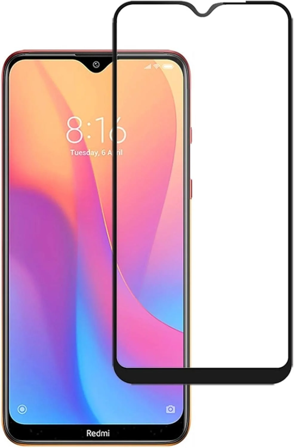 محافظ صفحه نمایش شیشه ای برای گوشی شیائومی Redmi 8A ضخامت 0.33mm سختی 9H 2.5D چسب کامل لوازم جانبی تلفن همراه محافظ صفحه نمایش شیشه ای برای گوشی شیائومی Redmi 8A ضخامت 0.33mm سختی 9H 2.5D چسب کامل لوازم جانبی تلفن همراه
