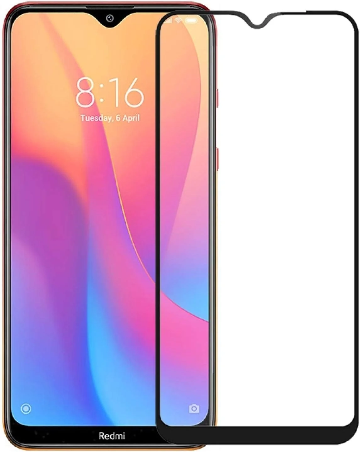 محافظ صفحه نمایش شیشه ای برای گوشی شیائومی Redmi 8A ضخامت 0.33mm سختی 9H 2.5D چسب کامل لوازم جانبی تلفن همراه محافظ صفحه نمایش شیشه ای برای گوشی شیائومی Redmi 8A ضخامت 0.33mm سختی 9H 2.5D چسب کامل لوازم جانبی تلفن همراه