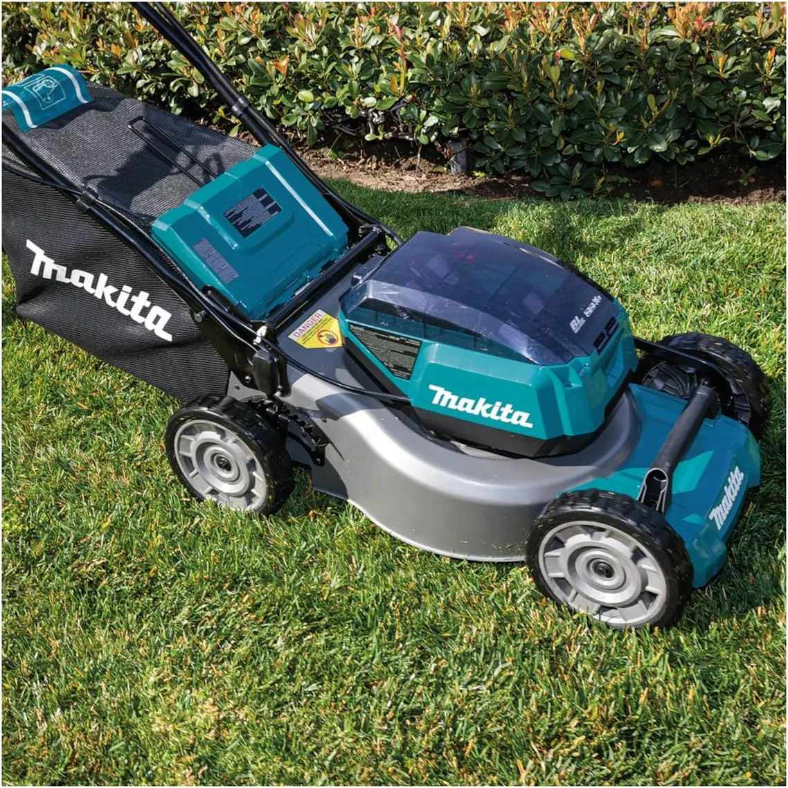 چمن زن شارژی ماکیتا مدل DLM462Z، دو باتری 18 ولت (36 ولت)، لیتیوم-یون LXT، 46 سانتی متر، بدون برس - باتری و شارژر شامل نمی شود