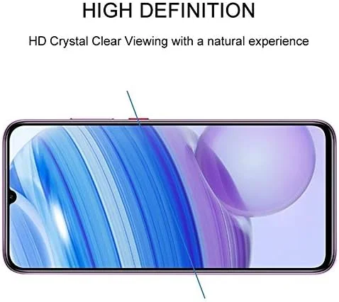 محافظ صفحه نمایش شیشه ای برای گوشی شیائومی Redmi 10X Pro 5G با چسب کامل و پوشش کامل صفحه نمایش، لوازم جانبی تلفن همراه