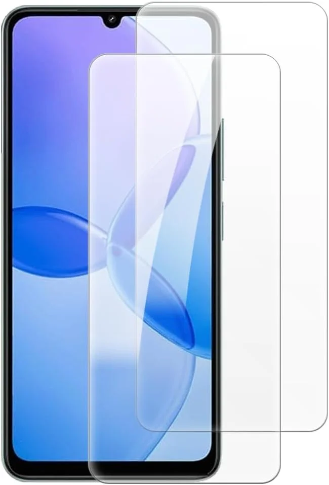 محافظ صفحه نمایش شیشه ای حرارت دیده شانتایم [2 عددی] سازگار با شیائومی ردمی 13R 5G (6.74 اینچ)، شفاف HD ضد خش بدون حباب، سازگار با قاب