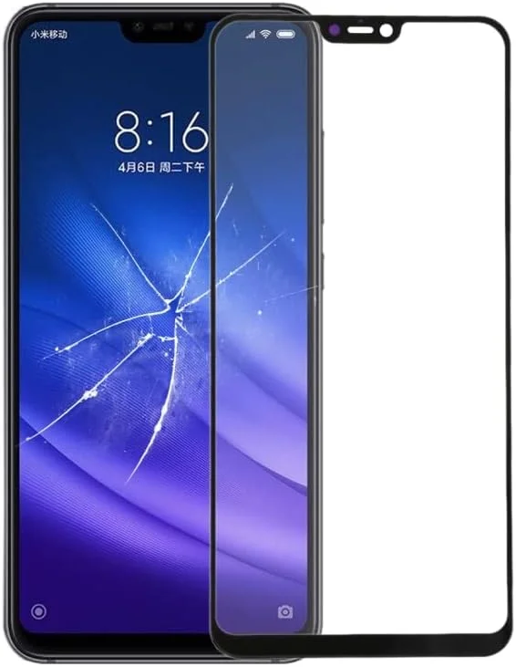 شیشه لنز بیرونی صفحه نمایش جلویی گوشی موبایل به همراه چسب شفاف نوری OCA برای شیائومی Redmi Note 6 / Mi 8 Lite شیشه لنز بیرونی صفحه نمایش جلویی گوشی موبایل به همراه چسب شفاف نوری OCA برای شیائومی Redmi Note 6 / Mi 8 Lite