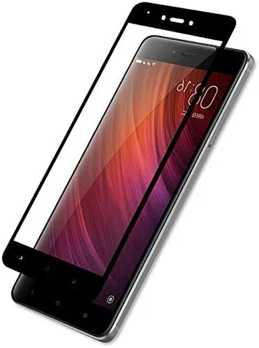 محافظ صفحه نمایش شیشه ای حرارت دیده تمام صفحه سه بعدی اینیکس برای شیائومی ردمی نوت 4 / 4X - مشکی