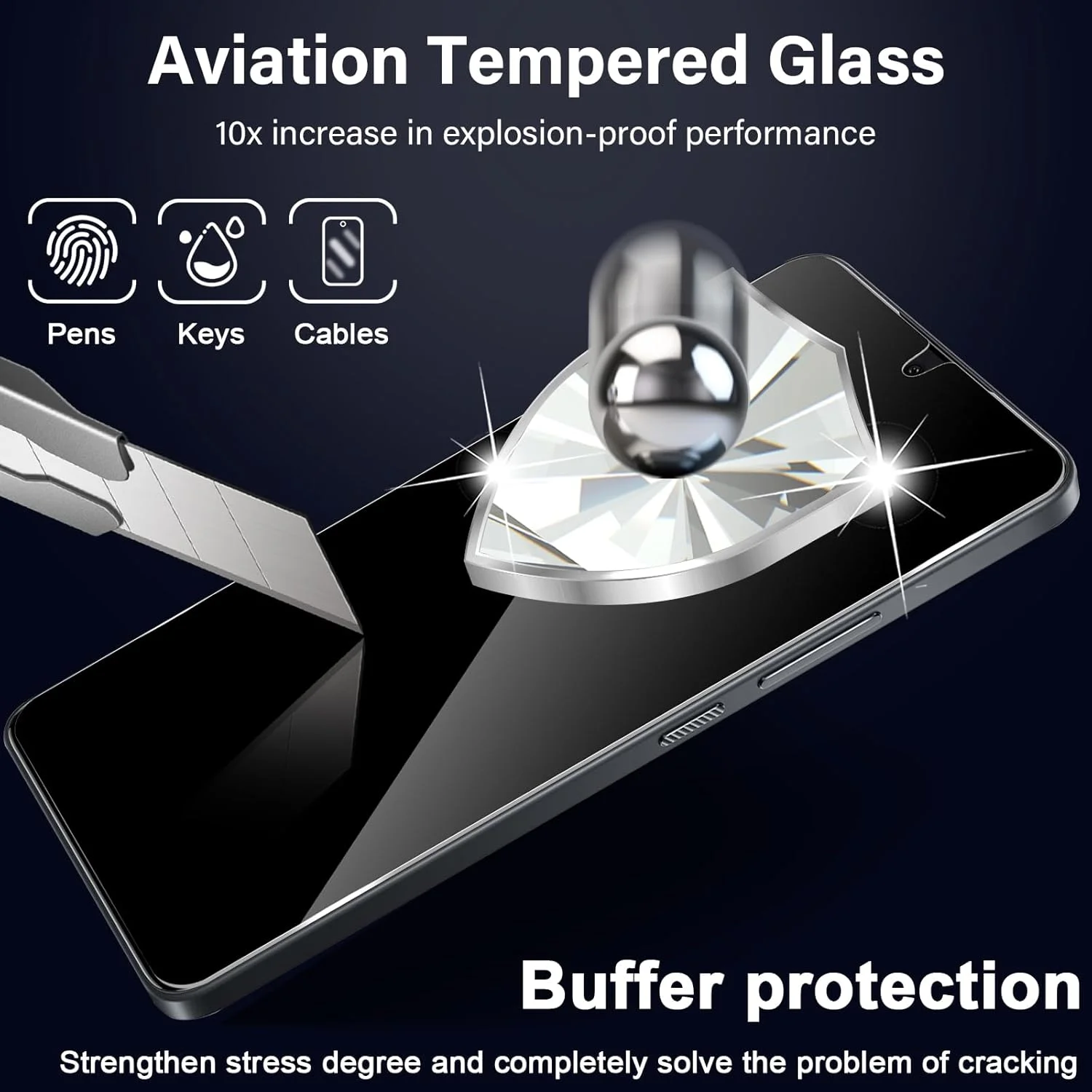 محافظ صفحه نمایش حریم خصوصی Funrae برای شیائومی Mi 14T Pro 5G، شیشه حرارت دیده با محافظ دوربین HD [2+2 تکه]، محافظ صفحه نمایش حریم خصوصی ضد جاسوسی، سختی 9H، ضد خش، ضد