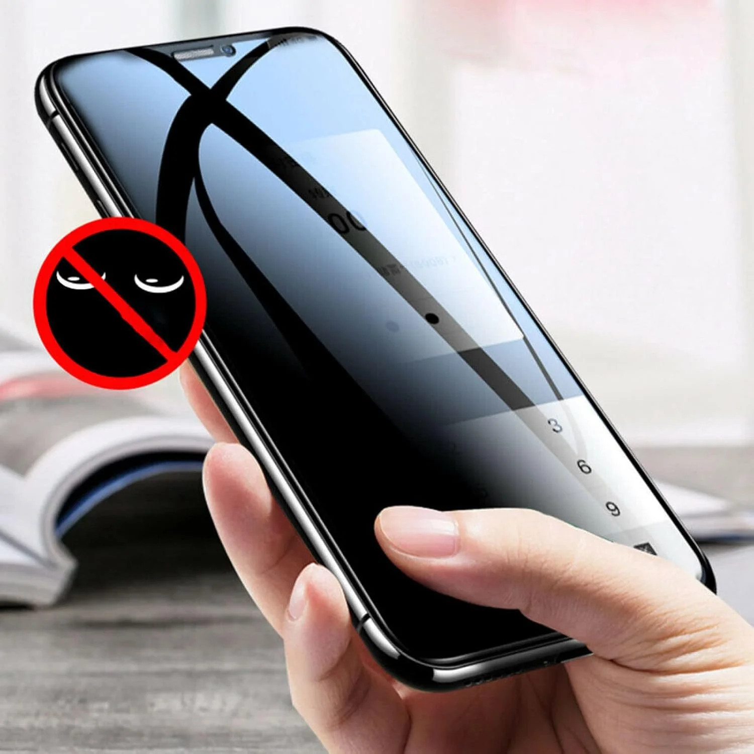 بسته 3 عددی محافظ صفحه نمایش ضد جاسوسی MIBQM، برای گوشی های شیائومی ردمی نوت 10 9 8 پرو 9s 9t 8T 8 7 10s 9A 9 9C، شیشه حریم خصوصی برای ردمی نوت 8 پرو