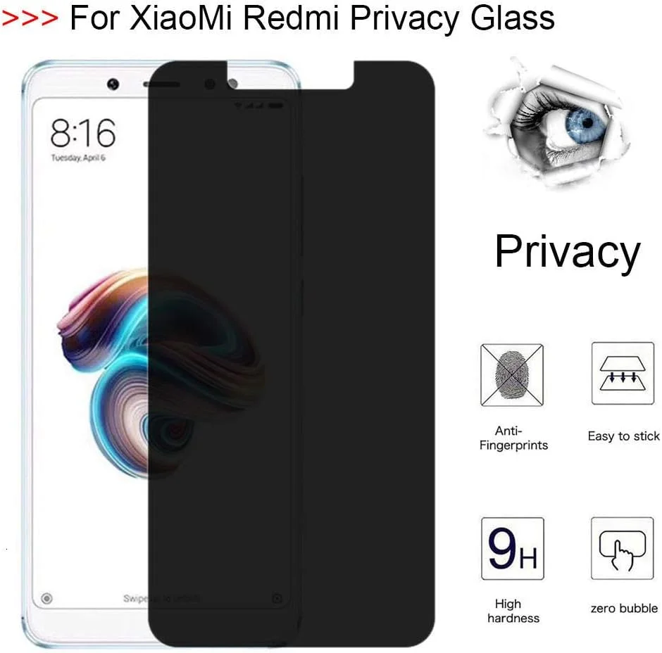 محافظ صفحه نمایش حریم خصوصی MIBQM بسته 3 عددی با سختی 9H برای گوشی های شیائومی Redmi 4a 4X 5A 6A 6 5 Plus، شیشه حرارت دیده ضد دید زدن برای Redmi Note 4 4X 5 5A 7 6 Pro - برای Redmi 5a محافظ صفحه نمایش حریم خصوصی MIBQM بسته 3 عددی با سختی 9H برای گوشی های شیائومی Redmi 4a 4X 5A 6A 6 5 Plus، شیشه حرارت دیده ضد دید زدن برای Redmi Note 4 4X 5 5A 7 6 Pro - برای Redmi 5a