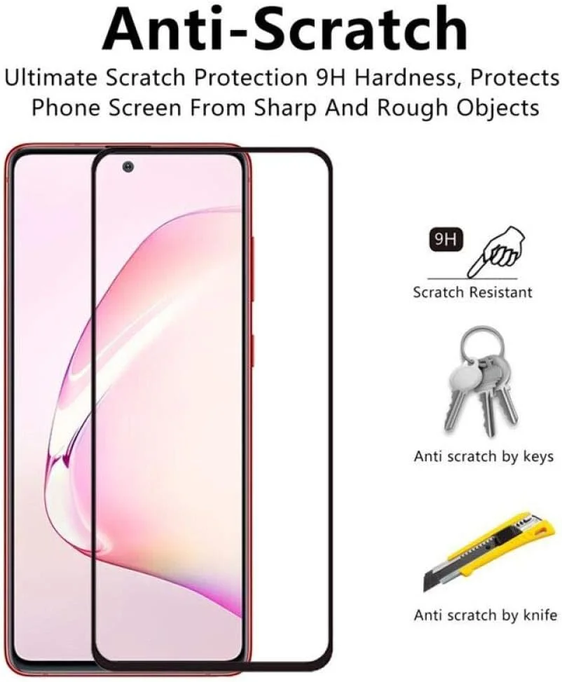محافظ صفحه نمایش شیشه ای حرارت دیده برای شیائومی MI 9T CC9 Note 10 Lite، محافظ صفحه نمایش کامل برای شیائومی Redmi Note 9s 9 8 Pro Max K20 برای Redmi K20 (بسته 3 عددی)