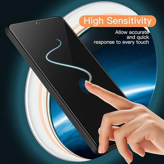 محافظ صفحه نمایش شیشه ای برای گوشی شیائومی ردمی نوت 12 پرو / نوت 12 پرو پلاس، فیلم شیشه حرارت دیده 9H، ضد خش، شفاف HD، بسته 3 عددی محافظ صفحه نمایش شیشه ای برای گوشی شیائومی ردمی نوت 12 پرو / نوت 12 پرو پلاس، فیلم شیشه حرارت دیده 9H، ضد خش، شفاف HD، بسته 3 عددی