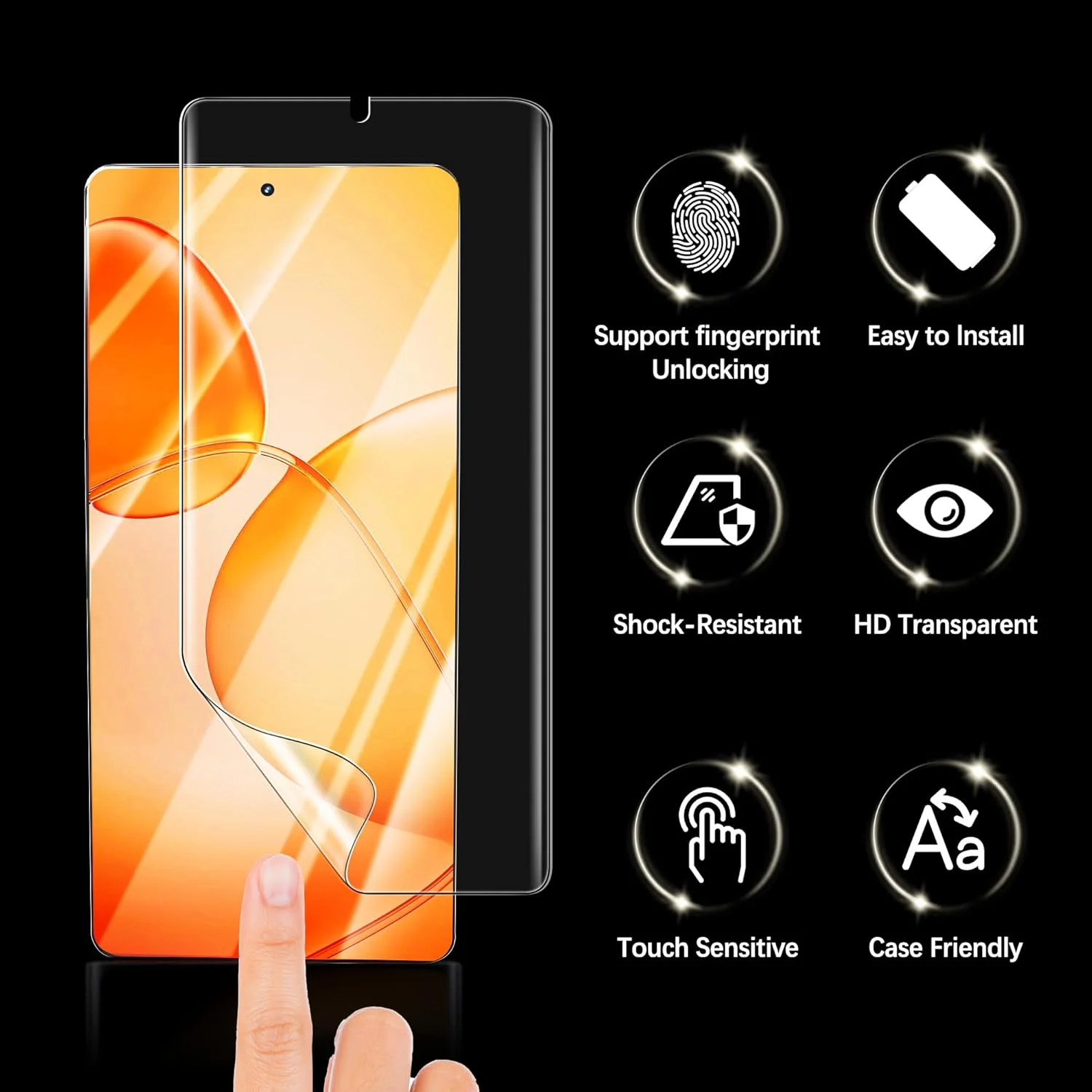 محافظ صفحه نمایش سرامیکی خمیده 3D می تو بی سازگار با گوشی شیائومی Redmi Note 13 Pro Plus 5G، همراه با قاب نصب آسان، بدون حباب، شفافیت HD