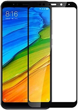 محافظ صفحه نمایش شیشه ای حرارت دیده تمام صفحه برای شیائومی 6X (مشکی)