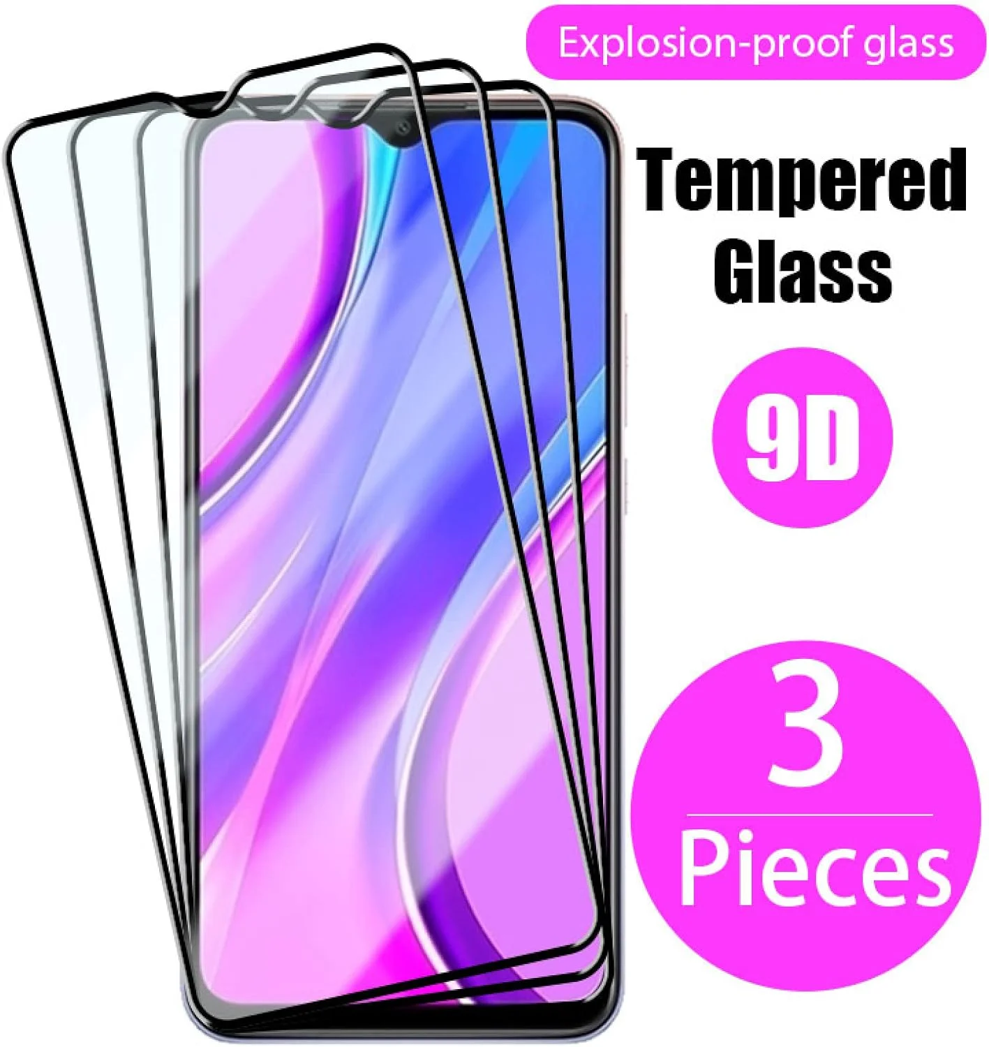 محافظ صفحه نمایش شیشه ای حرارت دیده Woowin بسته 3 عددی، مناسب برای گوشی های شیائومی Redmi 9T 9A 9C 8A 7A 6A 9 9i 8 7 6 5 S2 8A 6 Pro، برای Redmi 6 Pro محافظ صفحه نمایش شیشه ای حرارت دیده Woowin بسته 3 عددی، مناسب برای گوشی های شیائومی Redmi 9T 9A 9C 8A 7A 6A 9 9i 8 7 6 5 S2 8A 6 Pro، برای Redmi 6 Pro