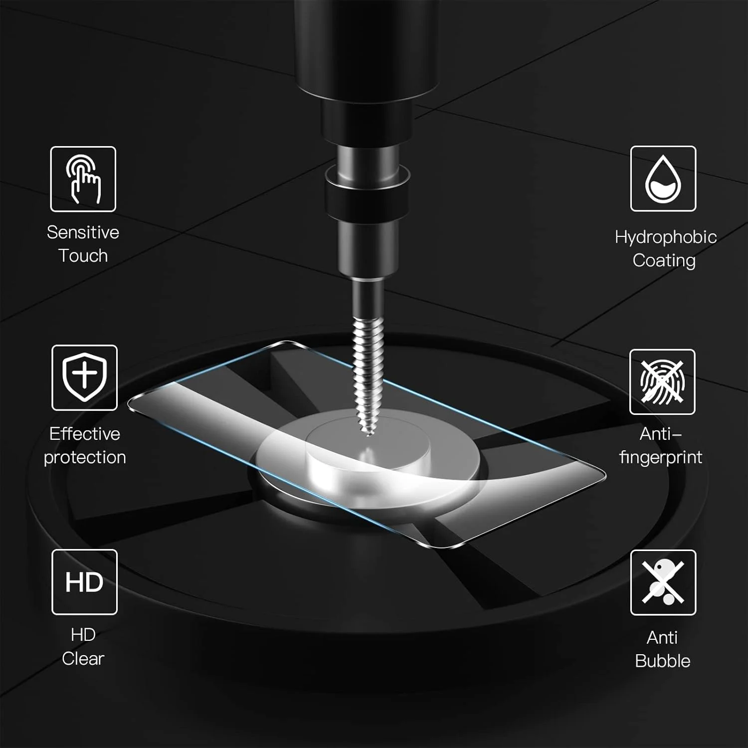 محافظ صفحه نمایش 3 عددی Anoowkoa برای شیائومی Poco X7 Pro 5G، شیشه حرارت دیده، محافظ تمام صفحه شفاف سازگار با Poco X7 Pro محافظ صفحه نمایش 3 عددی Anoowkoa برای شیائومی Poco X7 Pro 5G، شیشه حرارت دیده، محافظ تمام صفحه شفاف سازگار با Poco X7 Pro