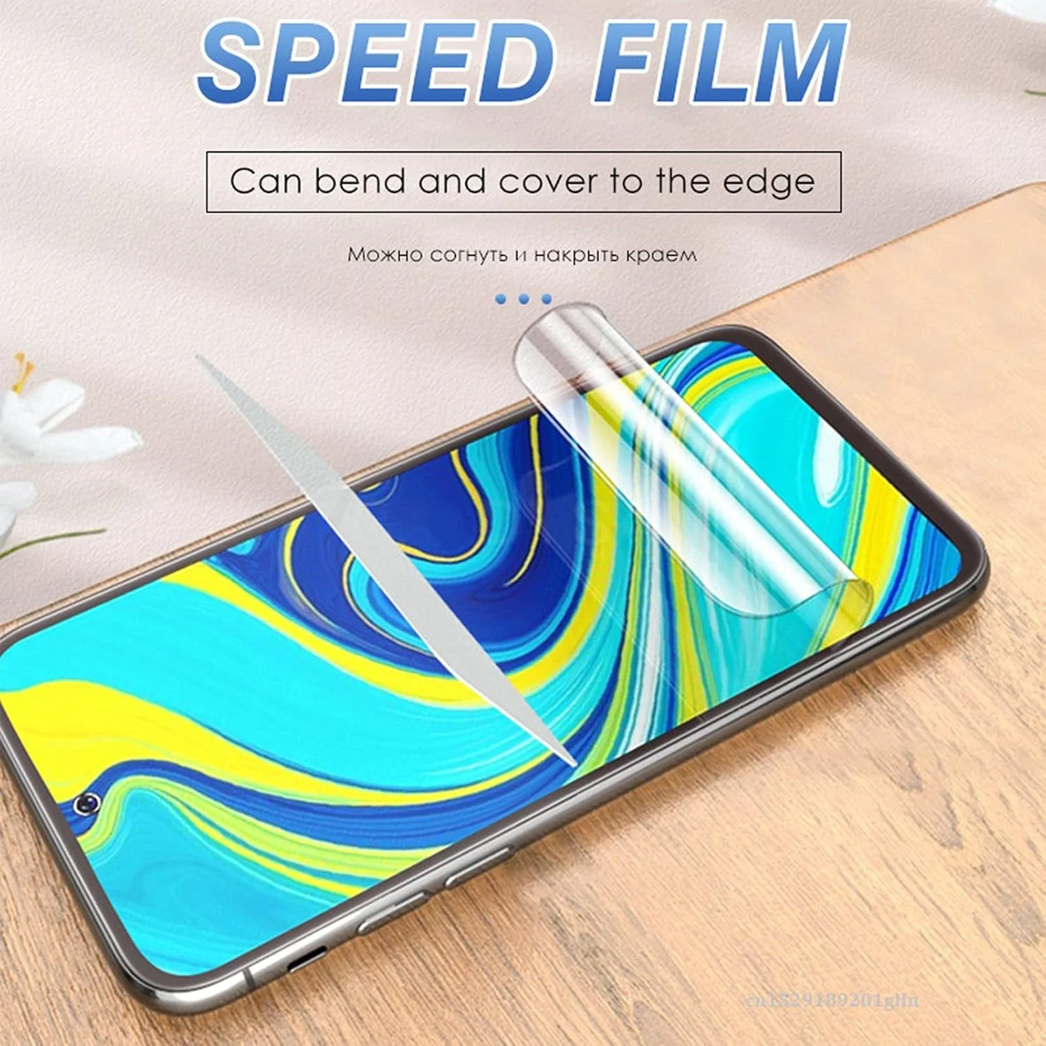 TWAYBY 2 عدد فیلم هیدروژل، برای محافظت از صفحه نمایش گوشی شیائومی Mi Play، فیلم 9H، برای شیائومی Mi Play به جای شیشه حرارت دیده