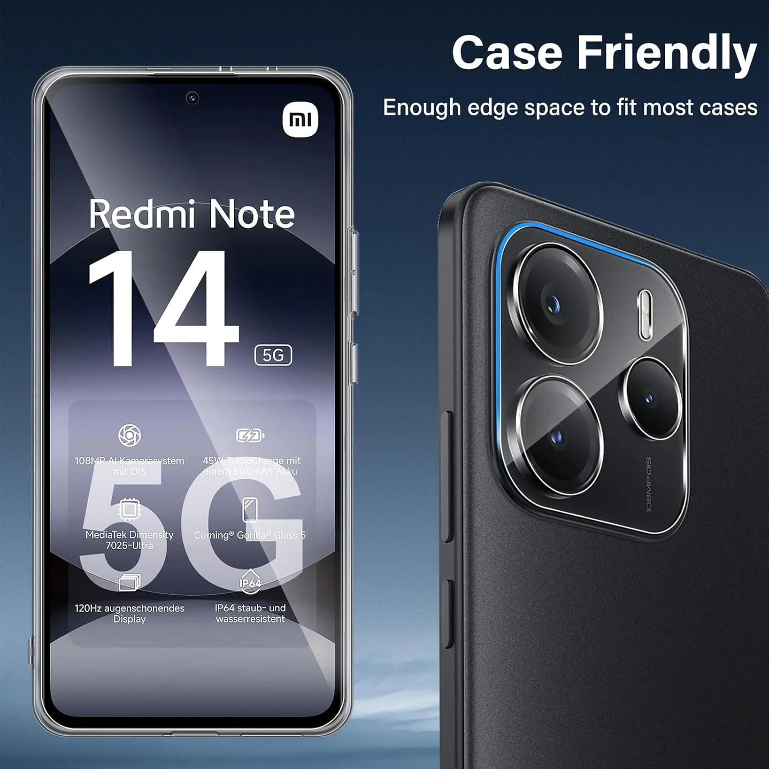 محافظ صفحه نمایش Haofun برای شیائومی Redmi Note 14 5G / 4G، بسته 2 عددی فیلم محافظ شیشه ای حرارت دیده به همراه 2 محافظ دوربین، شیشه محافظ سخت HD/9H، ضد خش محافظ صفحه نمایش Haofun برای شیائومی Redmi Note 14 5G / 4G، بسته 2 عددی فیلم محافظ شیشه ای حرارت دیده به همراه 2 محافظ دوربین، شیشه محافظ سخت HD/9H، ضد خش