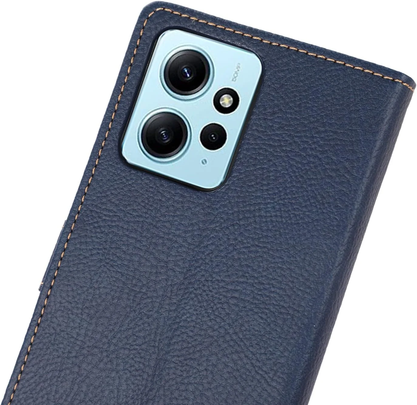 کاور کتابی SMYTU برای گوشی شیائومی Redmi Note 12 4G (6.67 اینچ) + محافظ صفحه شیشه ای، کیف چرمی مغناطیسی تاشو برای شیائومی Redmi Note 12 4G - آبی کاور کتابی SMYTU برای گوشی شیائومی Redmi Note 12 4G (6.67 اینچ) + محافظ صفحه شیشه ای، کیف چرمی مغناطیسی تاشو برای شیائومی Redmi Note 12 4G - آبی