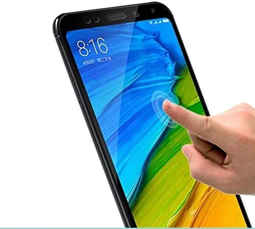 محافظ صفحه نمایش شیشه ای شیائومی Redmi Note 5 با فریم مشکی - شیائومی Note 5 محافظ صفحه نمایش شیشه ای شیائومی Redmi Note 5 با فریم مشکی - شیائومی Note 5