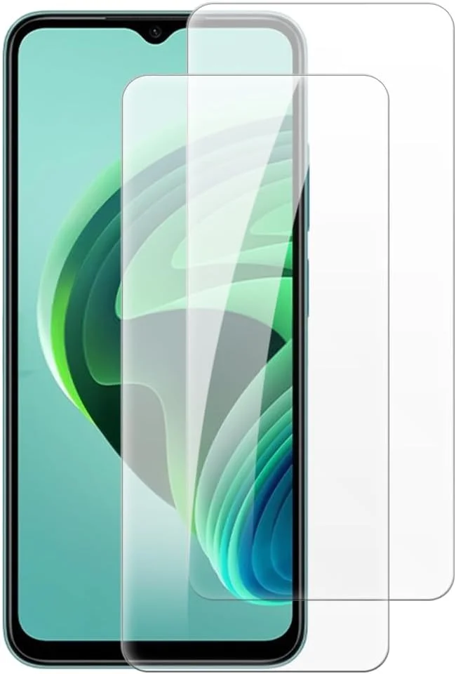 محافظ صفحه نمایش شیشه ای تمپرد شانتایم [2 عددی] سازگار با شیائومی ردمی 10 5G (6.58 اینچ)، شفاف HD ضد خش بدون حباب، سازگار با قاب