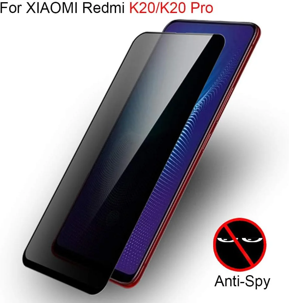 بسته 3 عددی محافظ صفحه نمایش حریم خصوصی شیشه ای حرارت دیده MIBQM برای شیائومی ردمی K20، فیلم محافظ ضد جاسوسی برای ردمی K20 بسته 3 عددی محافظ صفحه نمایش حریم خصوصی شیشه ای حرارت دیده MIBQM برای شیائومی ردمی K20، فیلم محافظ ضد جاسوسی برای ردمی K20