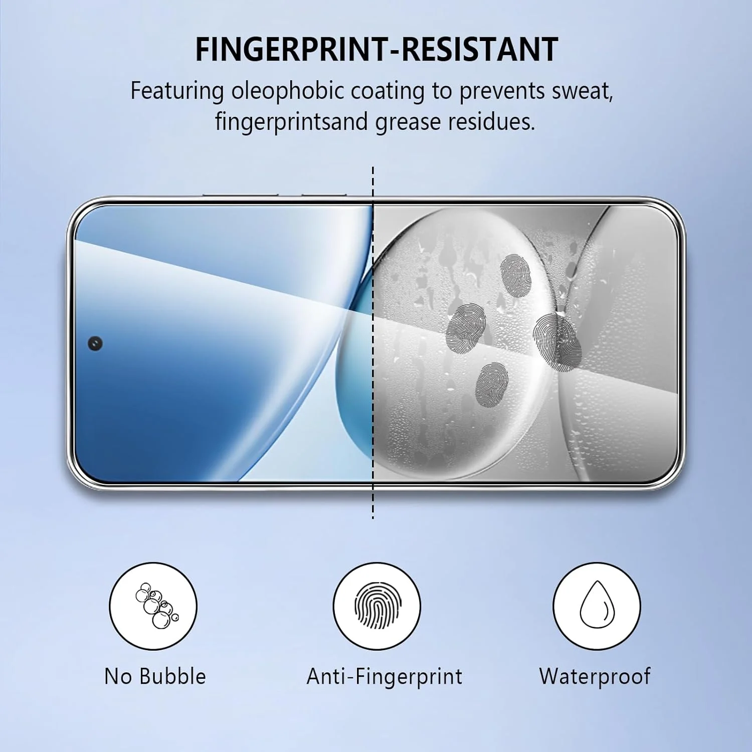 محافظ صفحه نمایش شیشه ای حرارت دیده پولاچی بسته 3 عددی برای شیائومی ردمی نوت 15 پرو 5G [بسته 3 عددی] سختی 9H، بدون حباب، محافظ صفحه نمایش شیشه ای ضد خش برای شیائومی ردمی نوت 15 پرو 5G